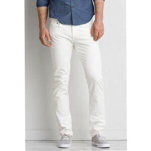 American Eagle AE White Skinny Jeans Mens